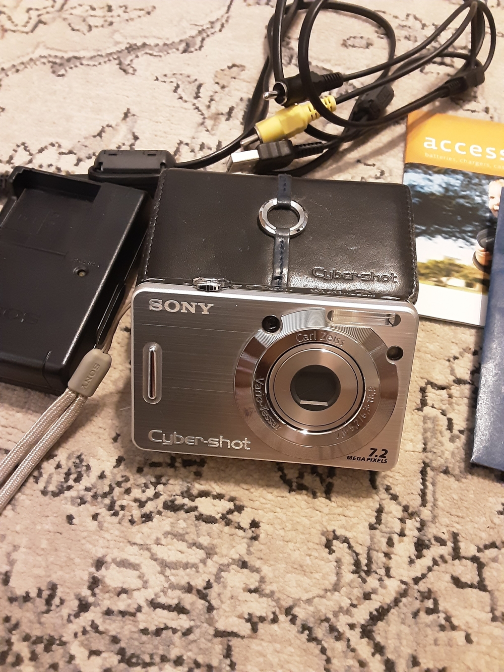 Sony Cyber-shot Digital Camera with Accessories